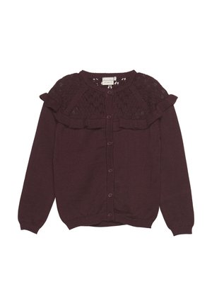 MICardigan - Strickjacke - catawba grape