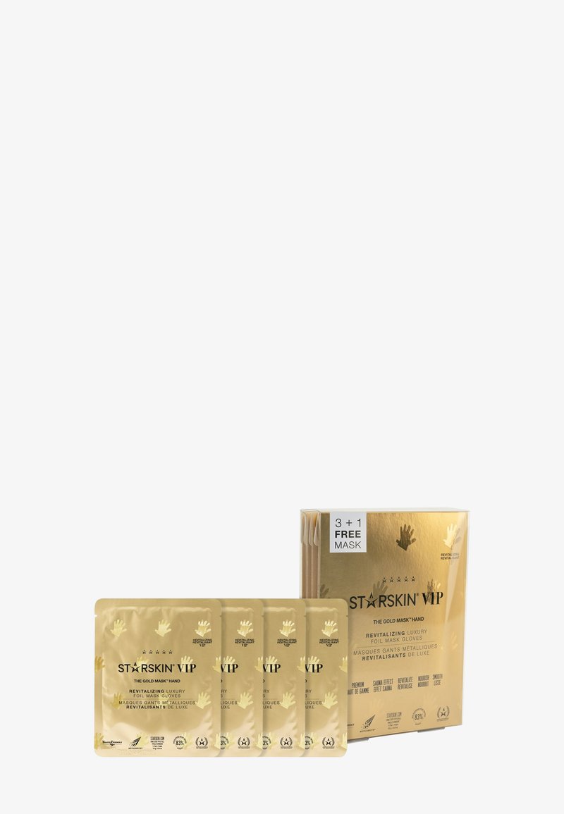 STARSKIN - THE GOLD MASK HAND 3+1 PACK - Hand Mask, Ampliar