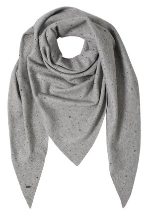 MIT SCHMUCKSTEINEN - Foulard - grau