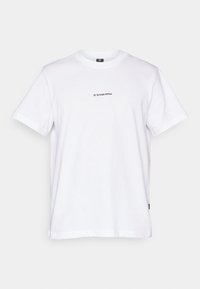 CENTER CHEST LOGO LOOSE - Camiseta básica - white
