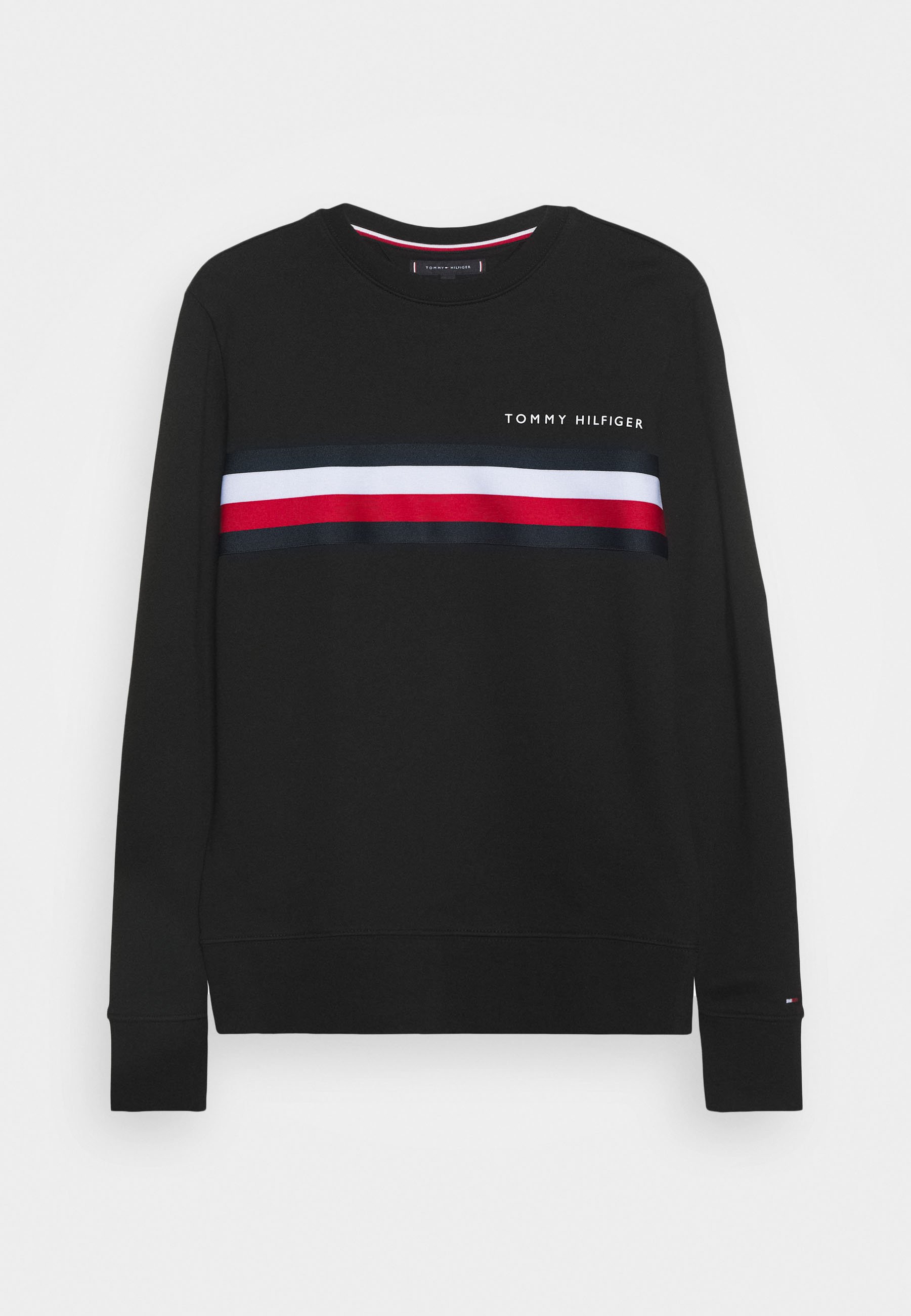 tommy hilfiger linear logo sweatshirt