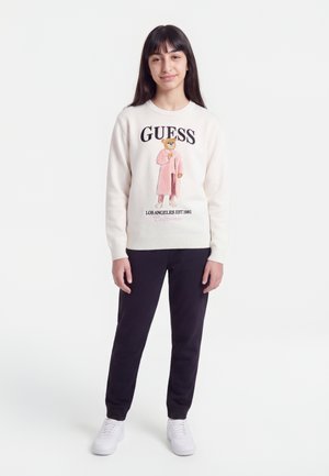 Guess, JUNIOR SWEATER - Pulóver - cream white
