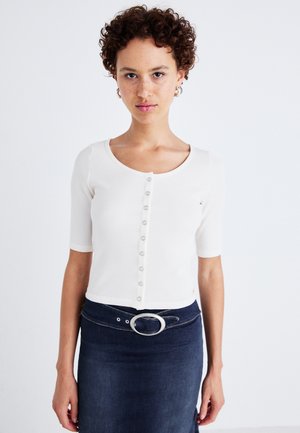 DRY GOODS WAFFLE - T-shirt basique - egret