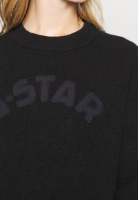 G-STAR Stickad tröja - black