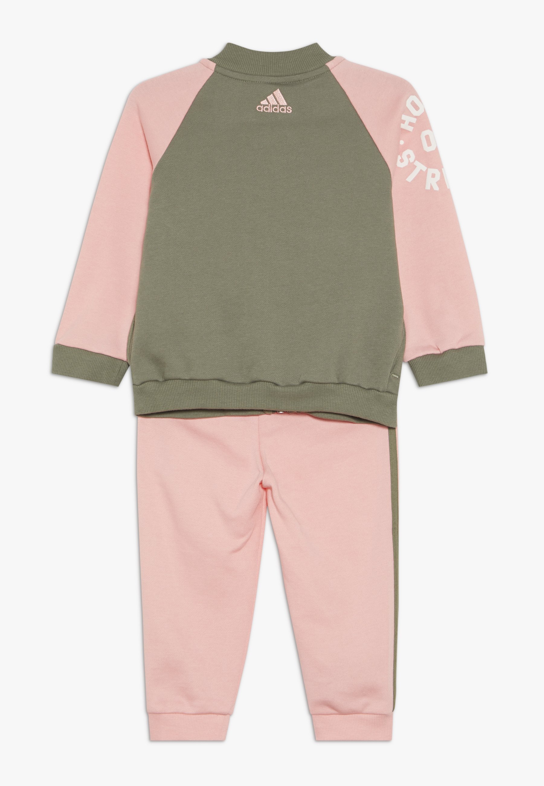 baby pink adidas tracksuit