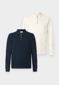 Δεν επιλέχθηκε, navy blazer/egret