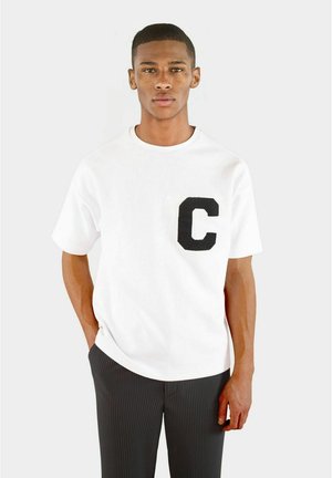 T-shirts med print - white