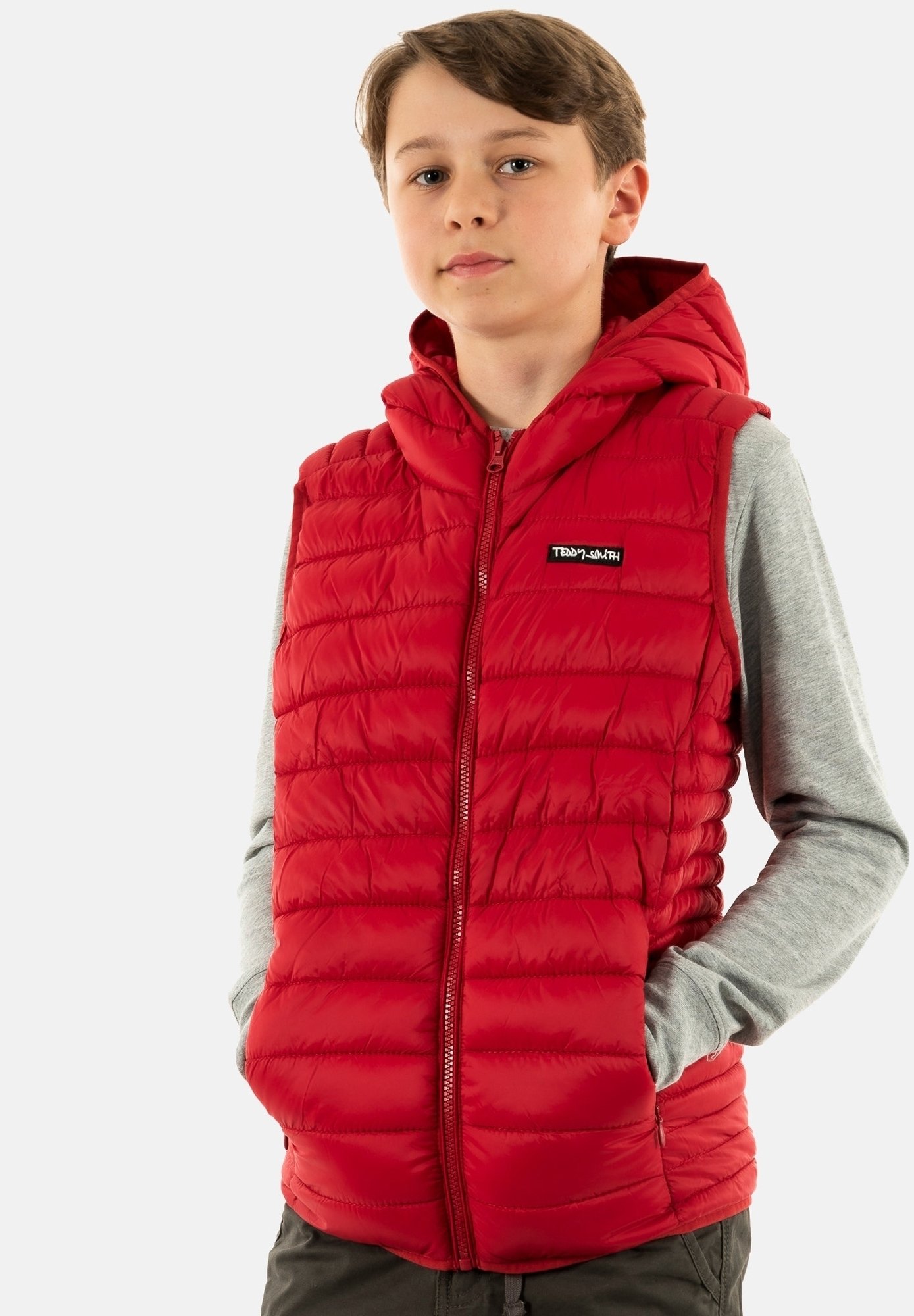 Doudoune Sans Manche Doudoune Teddy Smith Junior Blouson Discount