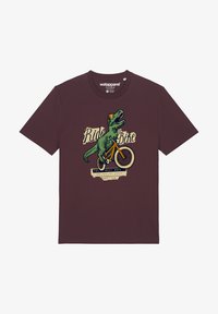 Geselecteerd, red brown