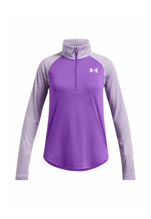 TECH GRAPHIC HALF-ZIP - Camiseta de manga larga - lavish