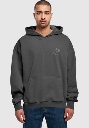 Merchcode CHERRY ULTRA HEAVY - Hoodie - darkgrey
