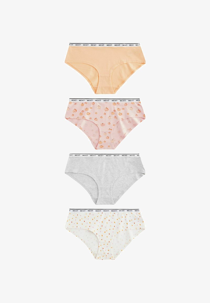 Next RICH LOGO KNICKERS FOUR PACK - Slip - orange pumpkin print