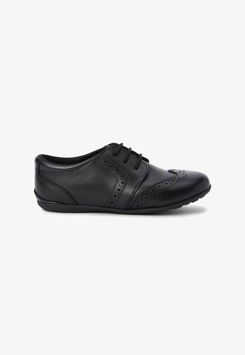 Next Narrow Fit Lace-Up Brogues - Šněrovací boty - black