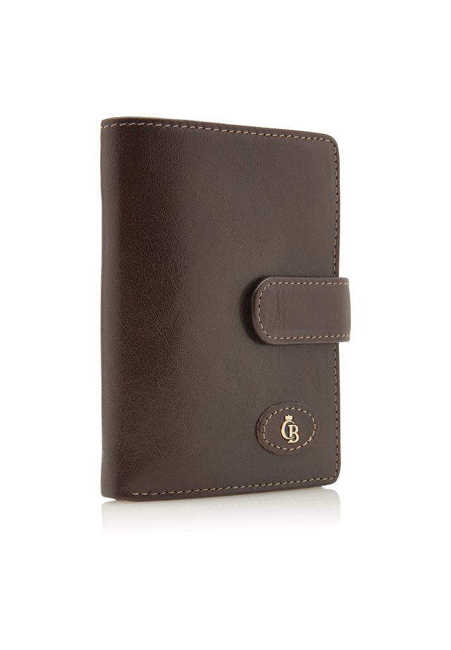 MIT REISSVERSCHLUSS RFID - Portemonnee - mocca