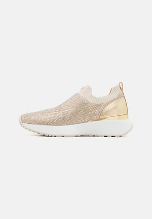 Sneakers basse - pale gold
