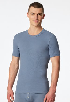 Schiesser, SHIRT 1/2 - FRIEDRICH - Unterhemd/-shirt - blaugrau