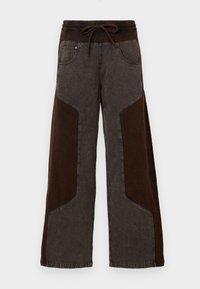 PANELED UNISEX - Vaqueros boyfriend - brown