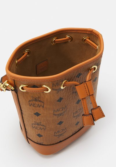 MCM DRAWSTRING  - Käsilaukku - cognac