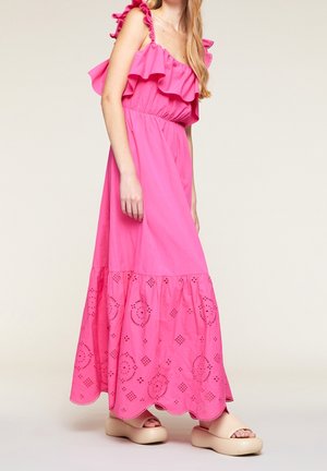 Robe longue - neon pink