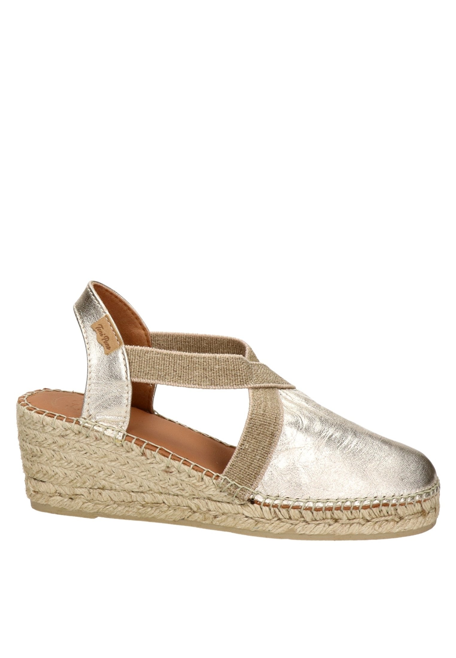 Toni Pons Sandalen met sleehak - goud/goudkleurig - Zalando.nl