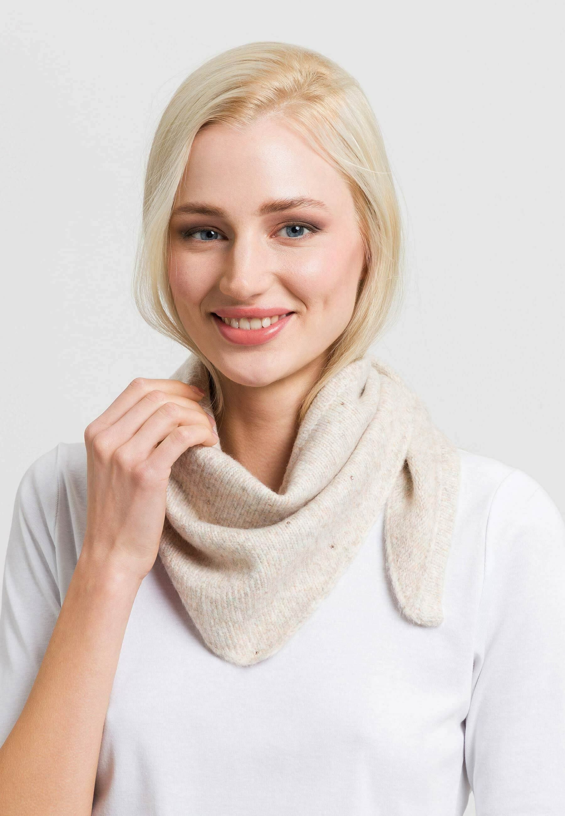Écharpe Blanc Cru0117me En Viscose | E-Shop