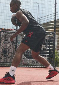 adidas Performance OWN THE GAME 3 - Chaussures de basket - core black/red