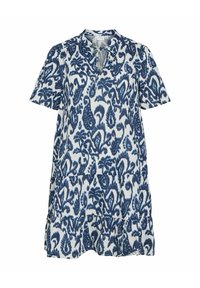 VILA MINI VIMERLE V-AUSSCHNITT - Vestito casual - cloud dancer