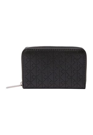 Calvin Klein EMBLEM ZIP AROUND - Portafoglio - black