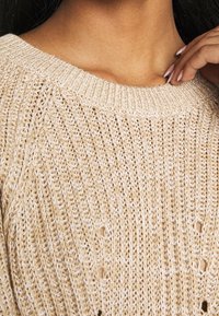 Object Trui - mottled beige