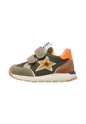 Falcotto, NUPPI VL. - Scarpe primi passi - militärgrüne-orange
