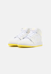 Jordan AIR JORDAN 1 MID UNISEX - Kosárlabdacipők - sail/light laser orange/white