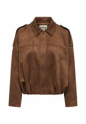 ONLY, BLOUSONJACKE ONLMOON-STINA BLOUSONJACKE - Veste en similicuir - soft silt