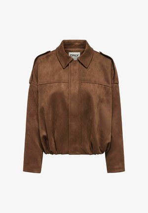 ONLY, BLOUSONJACKE ONLMOON-STINA BLOUSONJACKE - Veste en similicuir - soft silt