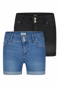 No seleccionado, light blue denim washed black 