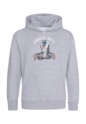 Disney THE LION KING CHILL OUT - Felpa con cappuccio - heather grey