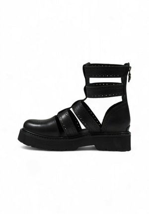 SLASH MID - Botines con plataforma - black