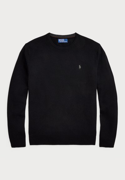 Polo Ralph Lauren WOOL CREWNECK SWEATER - Πουλόβερ - black
