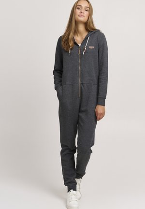 OXOVA - Pants - Jumpsuit - dar grey m