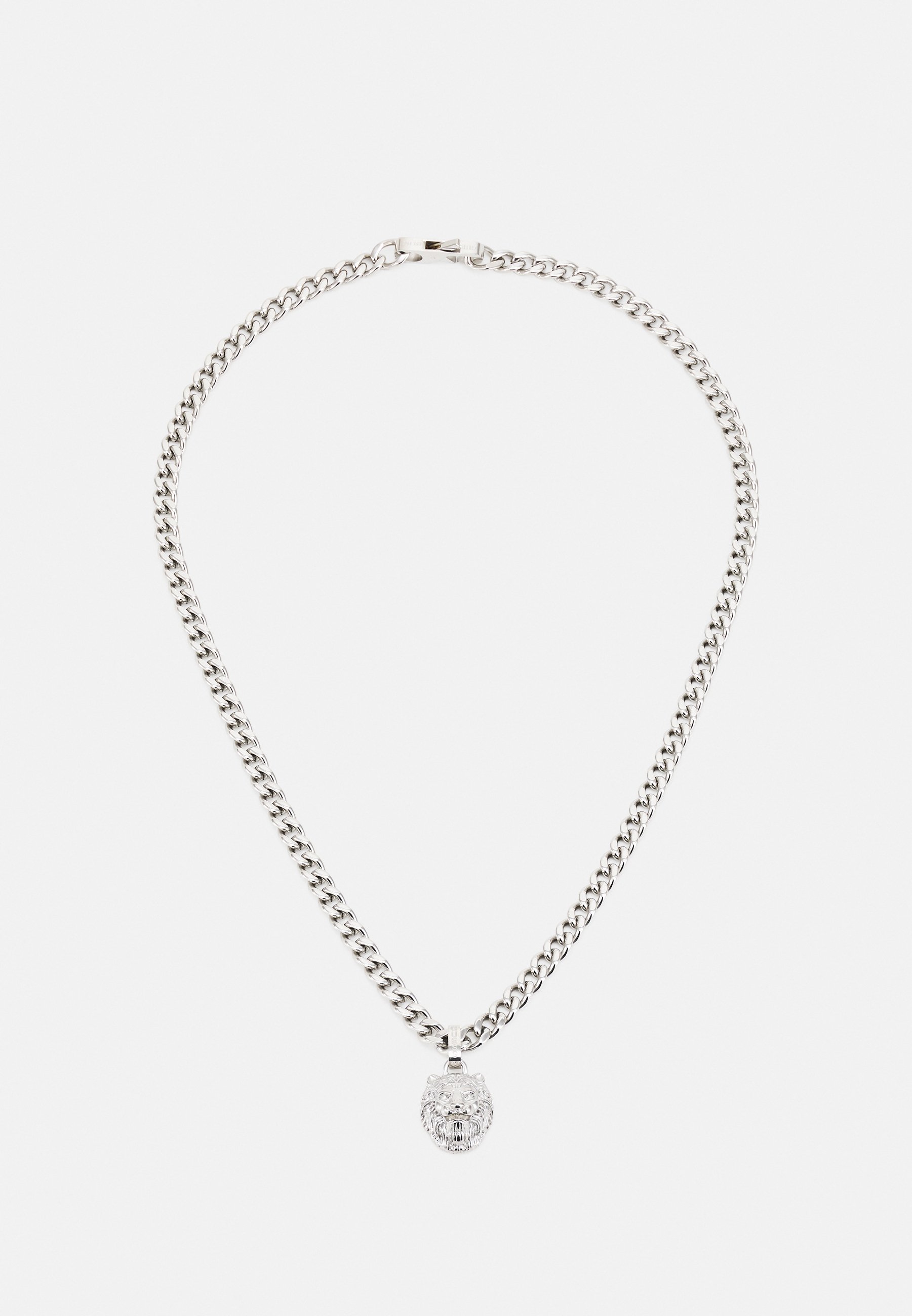 Guess Herren-Kette Aus Edelstahl 32021256 – Mit Anhänger, Karabinerverschluss, Hypoallergen, Zeitloses Schmuckstück