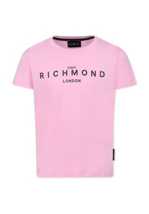T-shirt con stampa - pink
