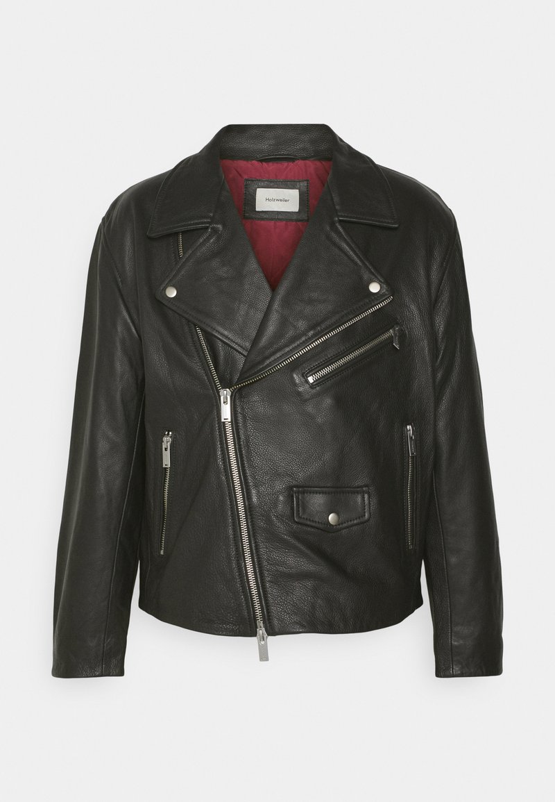 Holzweiler Leren jas zwart Holzweiler Leren jas zwart