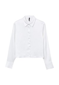CROP IN SIMIL - Camicia - blanc