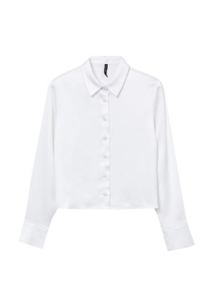 Calliope CROP IN SIMIL - Camicia - blanc
