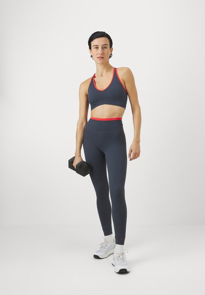 P.E Nation VITA LEGGING - Tights - marine blue/poppy red