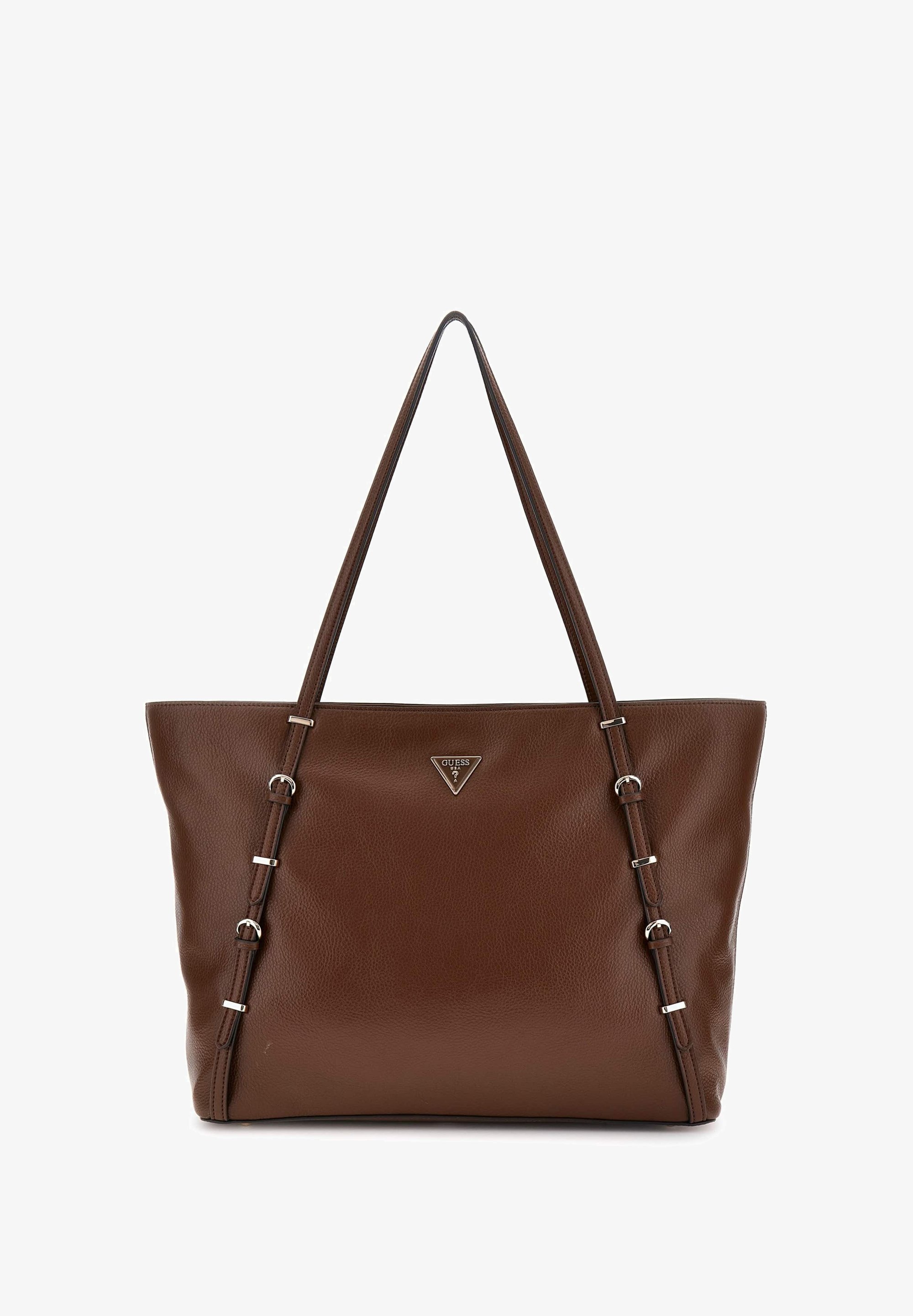 Guess SHOPPER LEVIA FIBBIE Tote bag marrone/brown Zalando