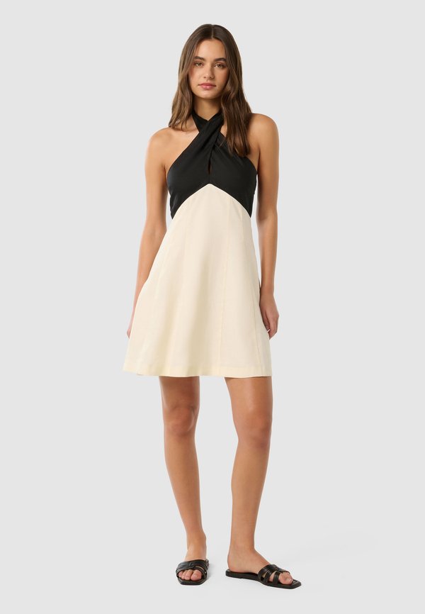 LEA CONTRAST HALTER NECK MINI - Cocktail dress / Party dress3