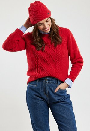 Armor Lux Pull Marin Avec Coudières - Laine Mérinos Outlet En