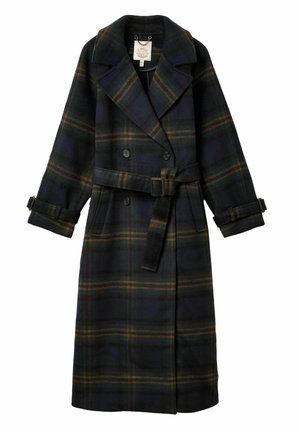 REGULAR FIT WITH BELT - Šineļveida mētelis - navy