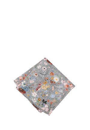 MIT FLORALEM DRUCK - Pocket square - grau