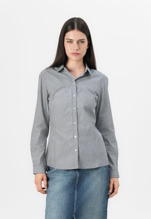 JDY JDYMIO SHIRT - Button-down blouse - total eclipse/white